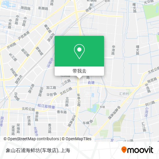 象山石浦海鲜坊(车墩店)地图