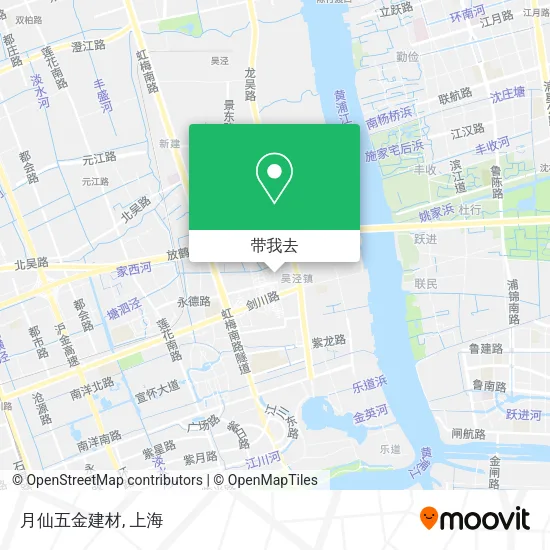 月仙五金建材地图