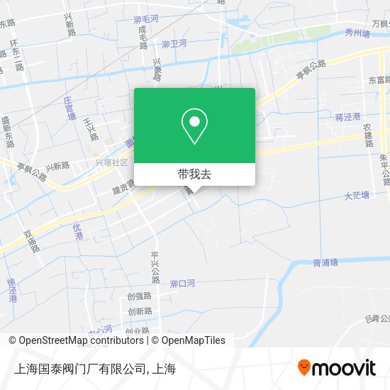 上海国泰阀门厂有限公司地图