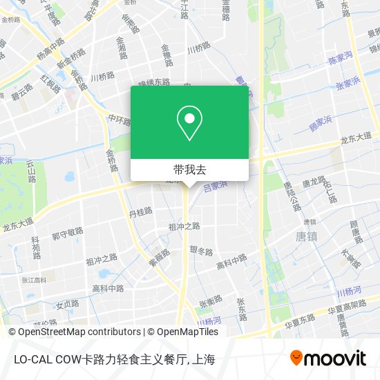 LO-CAL COW卡路力轻食主义餐厅地图