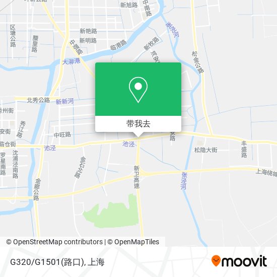 G320/G1501(路口)地图