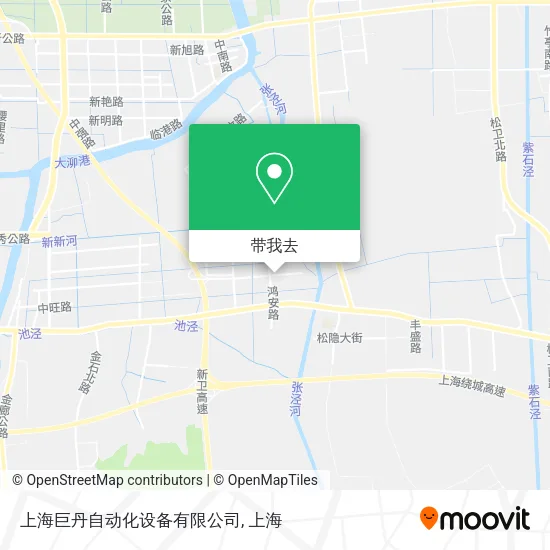 上海巨丹自动化设备有限公司地图