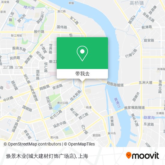 焕景木业(城大建材灯饰广场店)地图