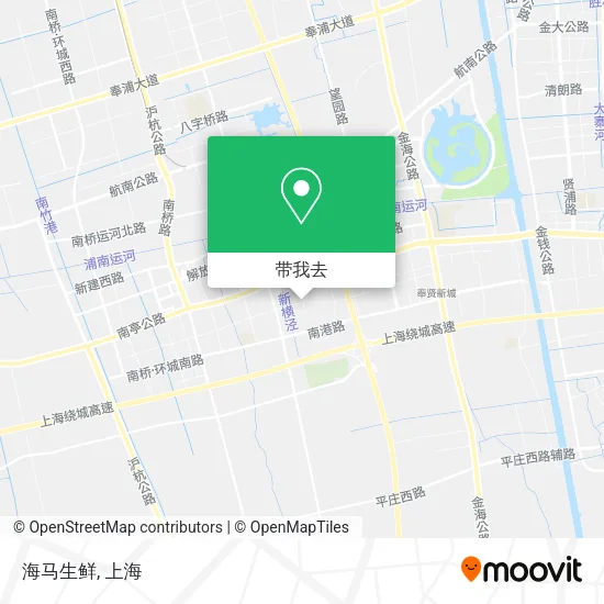 海马生鲜地图