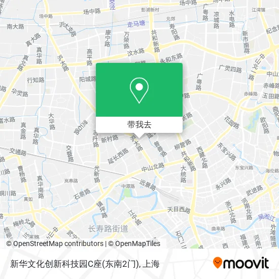 新华文化创新科技园C座(东南2门)地图