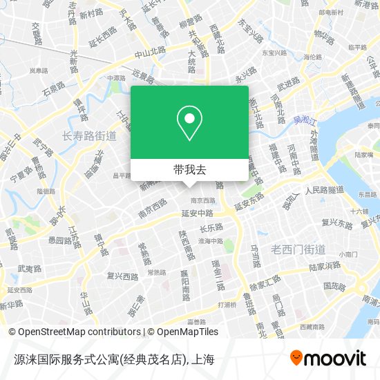 源涞国际服务式公寓(经典茂名店)地图