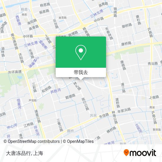 大唐冻品行地图