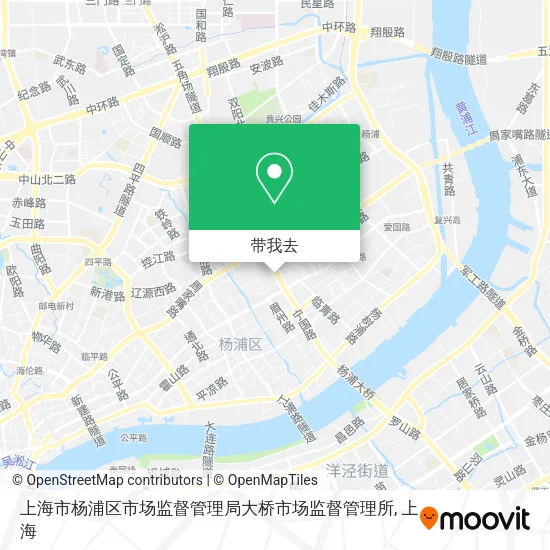 上海市杨浦区市场监督管理局大桥市场监督管理所地图