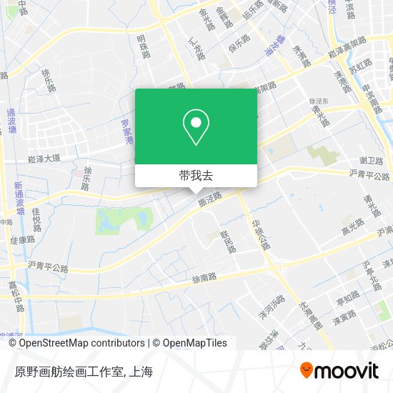 原野画舫绘画工作室地图