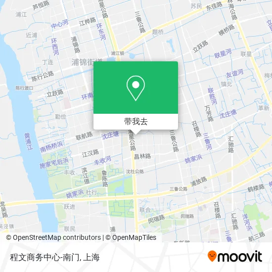 程文商务中心-南门地图