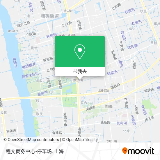 程文商务中心-停车场地图