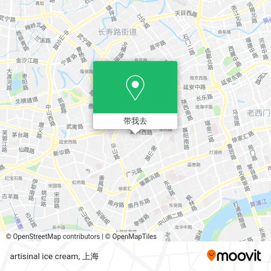 artisinal ice cream地图