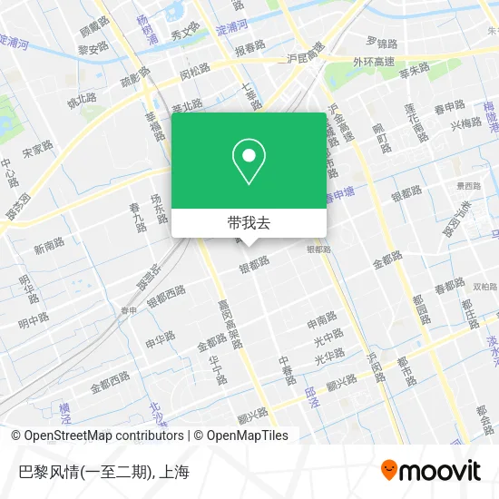 巴黎风情(一至二期)地图