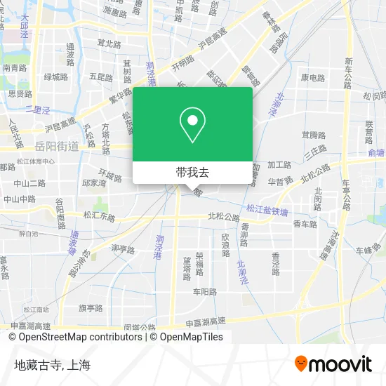 地藏古寺地图