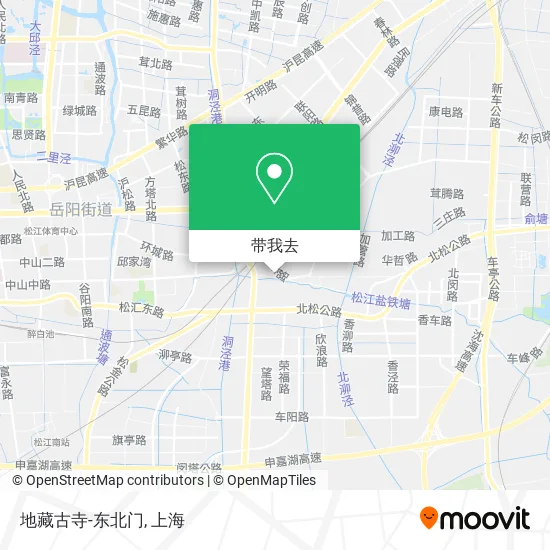 地藏古寺-东北门地图