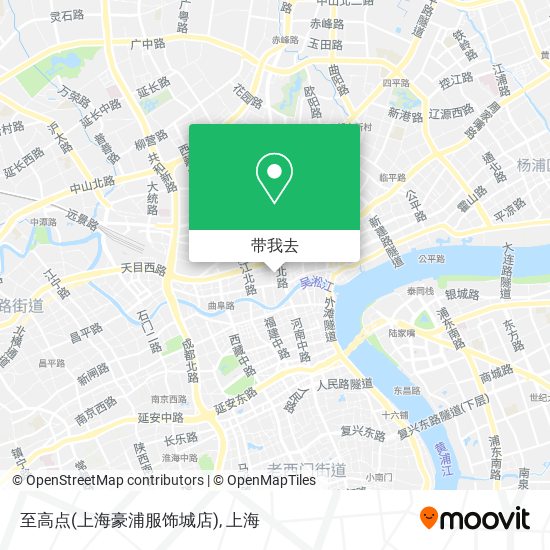 至高点(上海豪浦服饰城店)地图