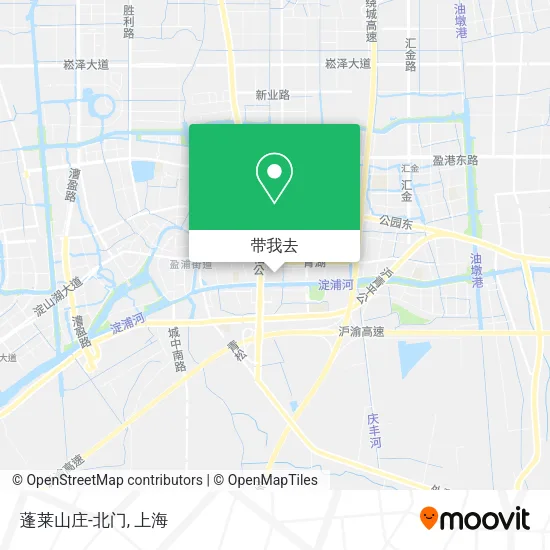 蓬莱山庄-北门地图
