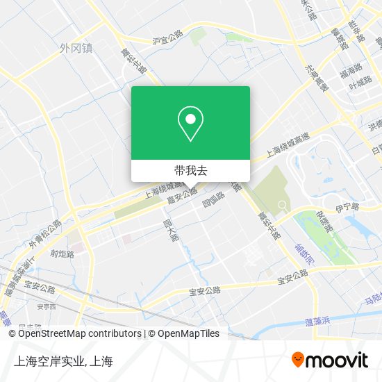 上海空岸实业地图