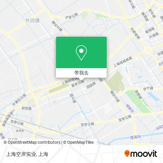 上海空岸实业地图