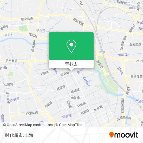 时代超市地图