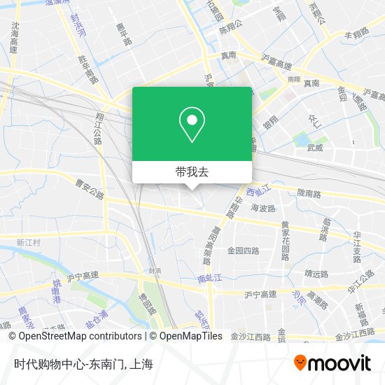 时代购物中心-东南门地图