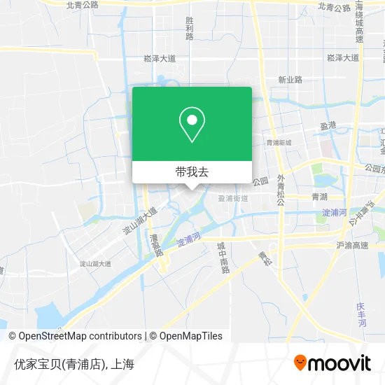优家宝贝(青浦店)地图