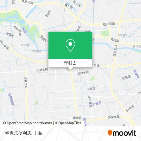 福家乐便利店地图