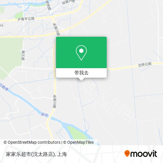 家家乐超市(沈太路店)地图