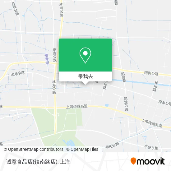 诚意食品店(镇南路店)地图