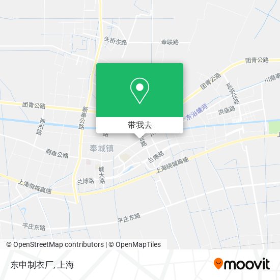 东申制衣厂地图