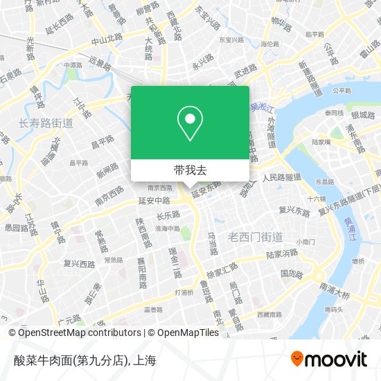 酸菜牛肉面(第九分店)地图