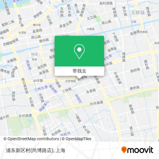 浦东新区村(尚博路店)地图