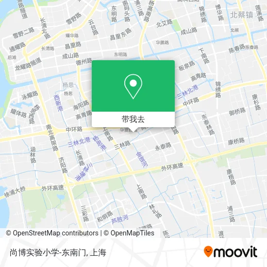 尚博实验小学-东南门地图