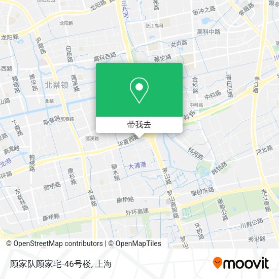 顾家队顾家宅-46号楼地图