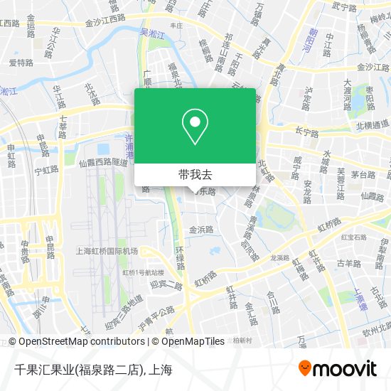 千果汇果业(福泉路二店)地图