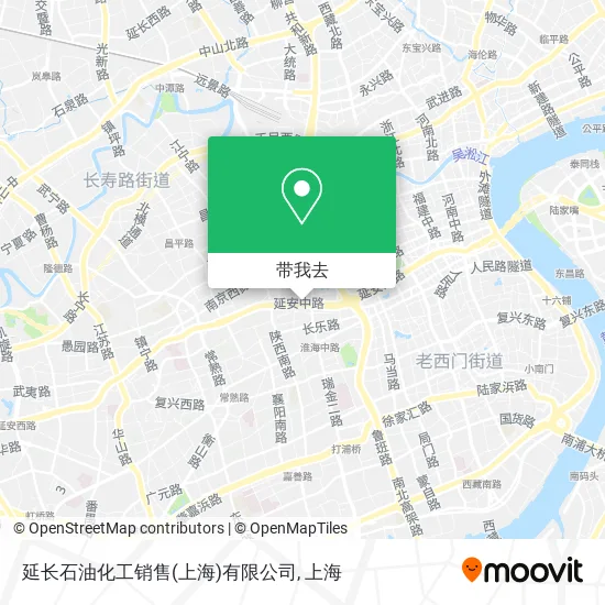 延长石油化工销售(上海)有限公司地图