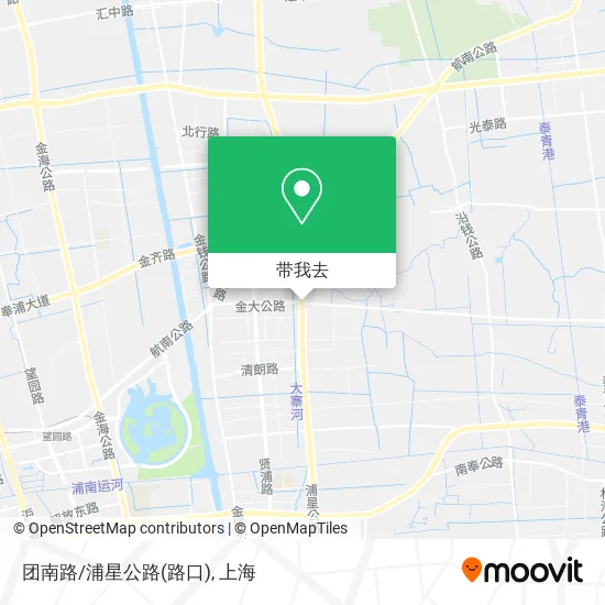 团南路/浦星公路(路口)地图