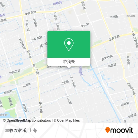 丰收农家乐地图