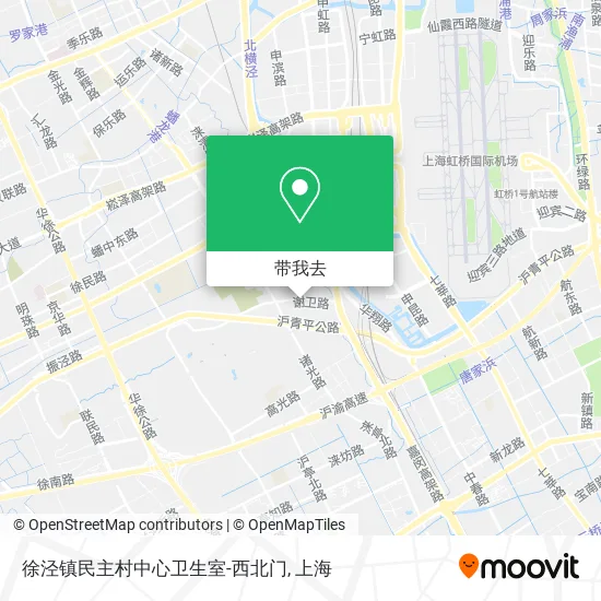 徐泾镇民主村中心卫生室-西北门地图