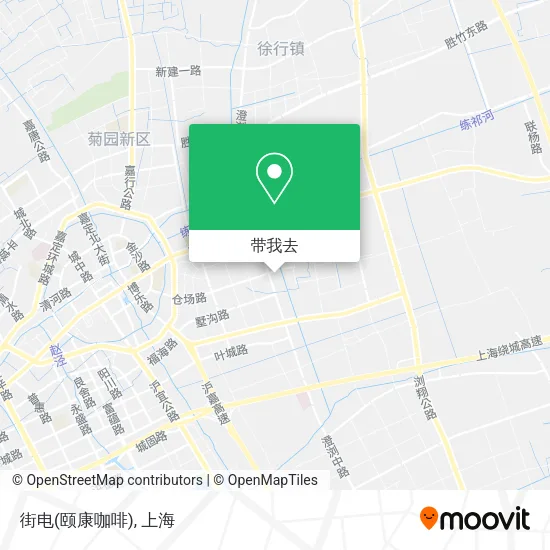 街电(颐康咖啡)地图