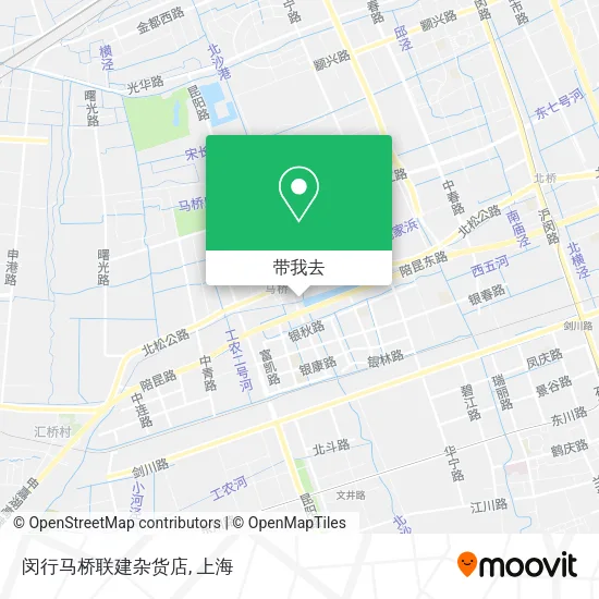 闵行马桥联建杂货店地图