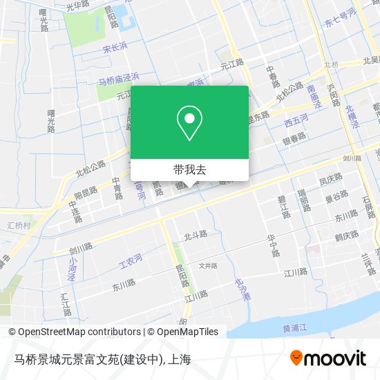 马桥景城元景富文苑(建设中)地图