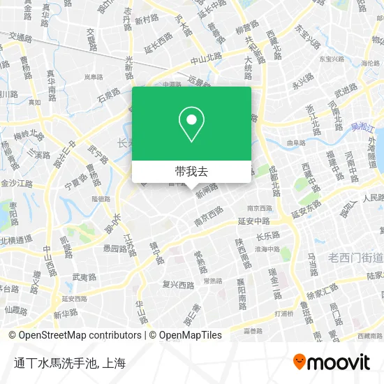 通丅水馬洗手池地图