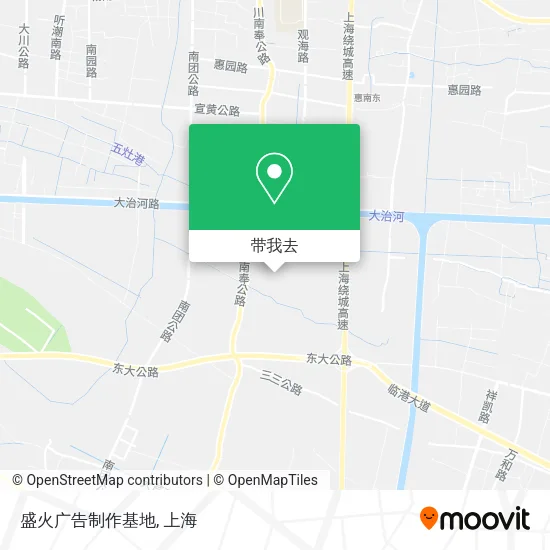 盛火广告制作基地地图