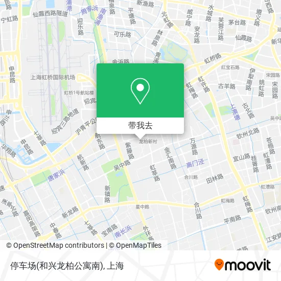 停车场(和兴龙柏公寓南)地图
