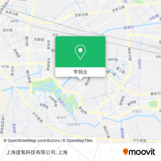 上海捷氢科技有限公司地图