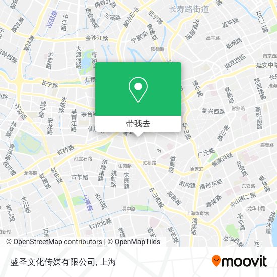 盛圣文化传媒有限公司地图
