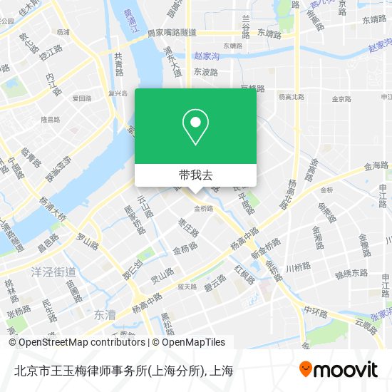 北京市王玉梅律师事务所(上海分所)地图