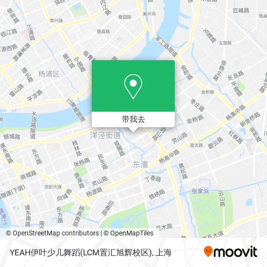 YEAH伊叶少儿舞蹈(LCM置汇旭辉校区)地图