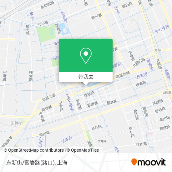 东新街/富岩路(路口)地图